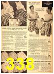 1950 Sears Spring Summer Catalog, Page 338