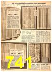 1952 Sears Fall Winter Catalog, Page 741