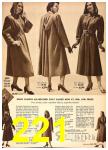 1949 Sears Fall Winter Catalog, Page 221