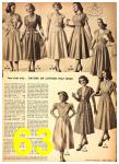 1951 Sears Spring Summer Catalog, Page 63