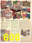 1949 Sears Fall Winter Catalog, Page 606