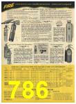 1972 Sears Fall Winter Catalog, Page 786