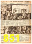 1954 Sears Spring Summer Catalog, Page 851