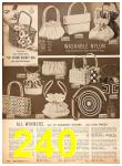 1954 Sears Spring Summer Catalog, Page 240