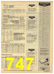 1971 Sears Fall Winter Catalog, Page 747
