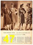 1943 Sears Spring Summer Catalog, Page 47