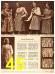 1944 Sears Fall Winter Catalog, Page 45