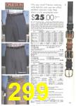 1989 Sears Style Catalog, Page 299