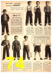 1951 Sears Spring Summer Catalog, Page 74