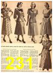 1948 Sears Fall Winter Catalog, Page 231