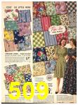 1941 Sears Spring Summer Catalog, Page 509