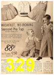 1955 Sears Spring Summer Catalog, Page 329