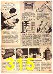 1961 Sears Fall Winter Catalog, Page 315