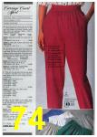 1990 Sears Style Catalog Volume 2, Page 74