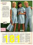 1968 Sears Spring Summer Catalog, Page 181