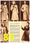 1943 Sears Fall Winter Catalog, Page 85