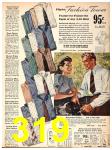 1941 Sears Spring Summer Catalog, Page 319