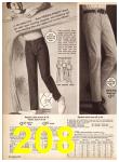 1968 Sears Spring Summer Catalog, Page 208