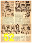 1951 Sears Fall Winter Catalog, Page 52