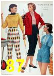 1956 Sears Spring Summer Catalog, Page 87