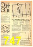 1948 Sears Fall Winter Catalog, Page 747