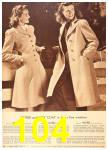 1943 Sears Spring Summer Catalog, Page 104