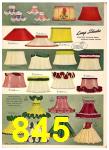 1952 Sears Fall Winter Catalog, Page 845