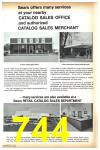 1970 Sears Fall Winter Catalog, Page 744