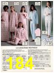 1982 Sears Fall Winter Catalog, Page 184