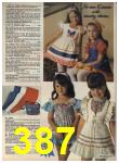 1976 Sears Spring Summer Catalog, Page 387