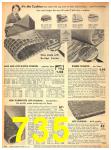 1949 Sears Fall Winter Catalog, Page 735