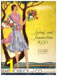 1930 Sears Spring Summer Catalog, Page 1