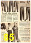 1950 Sears Spring Summer Catalog, Page 85