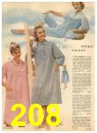 1960 Sears Spring Summer Catalog, Page 208