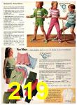 1968 Sears Spring Summer Catalog, Page 219