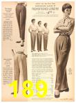 1954 Sears Spring Summer Catalog, Page 189