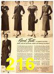 1950 Sears Fall Winter Catalog, Page 216