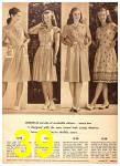 1946 Sears Spring Summer Catalog, Page 39