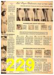 1950 Sears Spring Summer Catalog, Page 229