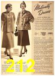 1950 Sears Fall Winter Catalog, Page 212
