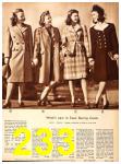 1943 Sears Spring Summer Catalog, Page 233