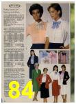 1984 Sears Spring Summer Catalog, Page 84