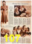 1940 Sears Spring Summer Catalog, Page 107