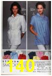 1990 Sears Fall Winter Style Catalog, Page 140