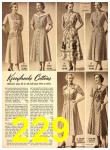 1950 Sears Fall Winter Catalog, Page 229
