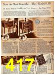 1940 Sears Spring Summer Catalog, Page 417