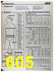 1986 Sears Spring Summer Catalog, Page 605