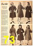 1951 Sears Fall Winter Catalog, Page 73