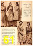1943 Sears Spring Summer Catalog, Page 61