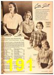 1948 Sears Spring Summer Catalog, Page 191